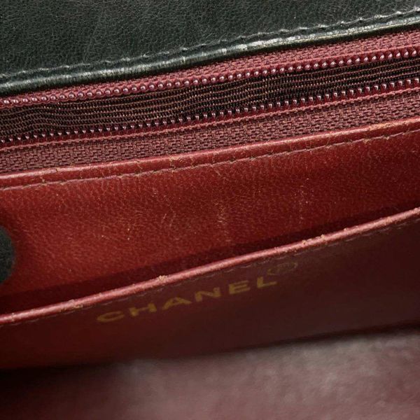 シャネル チェーンショルダーバッグ マトラッセ22 ココマーク ダイアナ ラムスキン A01164 CHANEL 斜め掛け 黒