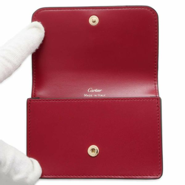 カルティエ カードケース マルチカードホルダー フラップ カーフスキン L3001900 Cartier