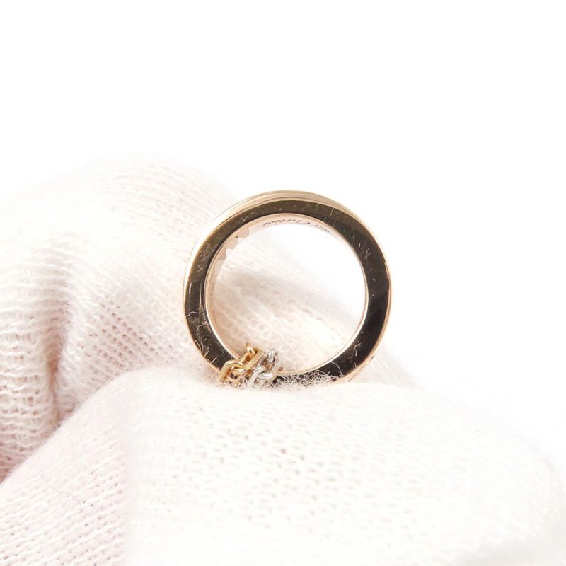 カルティエ ネックレス LOVE ネックレス ダイヤモンド 6P 計0.01ct K18PG/K18WG B7219700 ラブサークル スリーフープ ペンダント