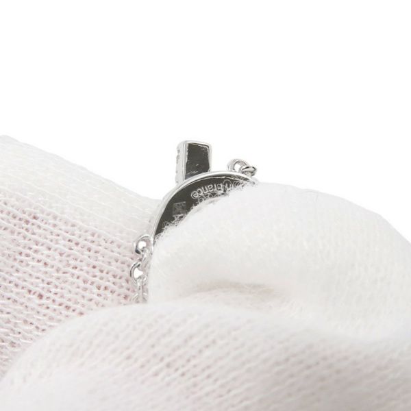 エルメス ネックレス フィネス ペンダント ダイヤモンド 17P 計0.46ct K18WGホワイトゴールド HERMES