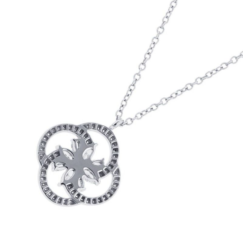 ティファニー ネックレス ビクトリア クラスター キー ペンダント スモール ダイヤモンド Pt950プラチナ 62033398 ジュエリー