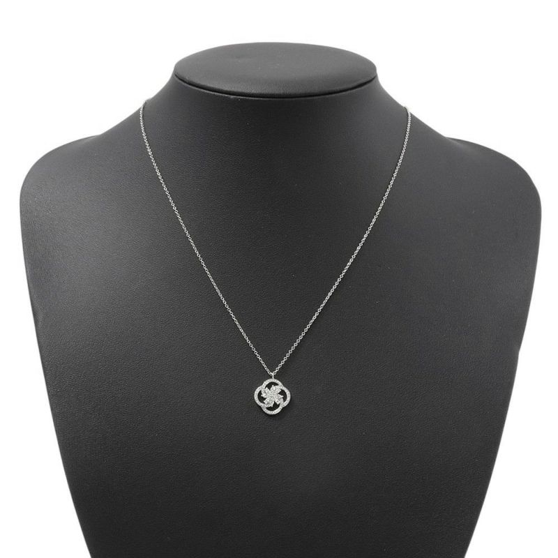 ティファニー ネックレス ビクトリア クラスター キー ペンダント スモール ダイヤモンド Pt950プラチナ 62033398 ジュエリー