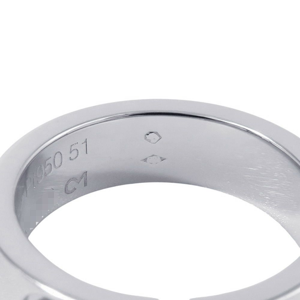 カルティエ リング LOVE リング クラシックモデル ダイヤモンド 1P 約0.07ct Pt950プラチナ サイズ51 B4046700 指輪 ラブリング