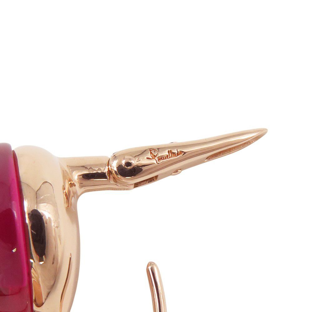 ポメラート ピアス ルージュ パッション ピアス ルビー K9PGピンクゴールド Pomellato ジュエリー