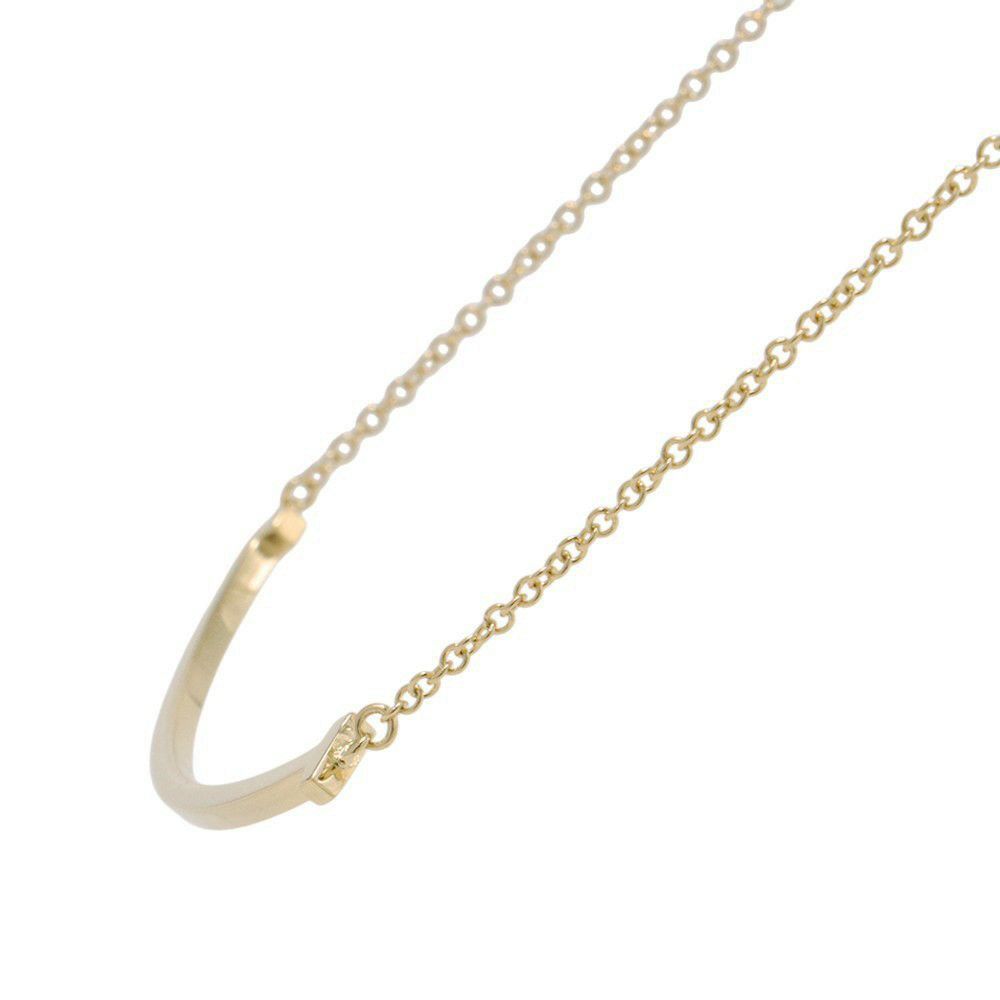 ティファニー ネックレス Tスマイル スマイル ペンダント ミニ K18YGイエローゴールド 60011679 ジュエリー