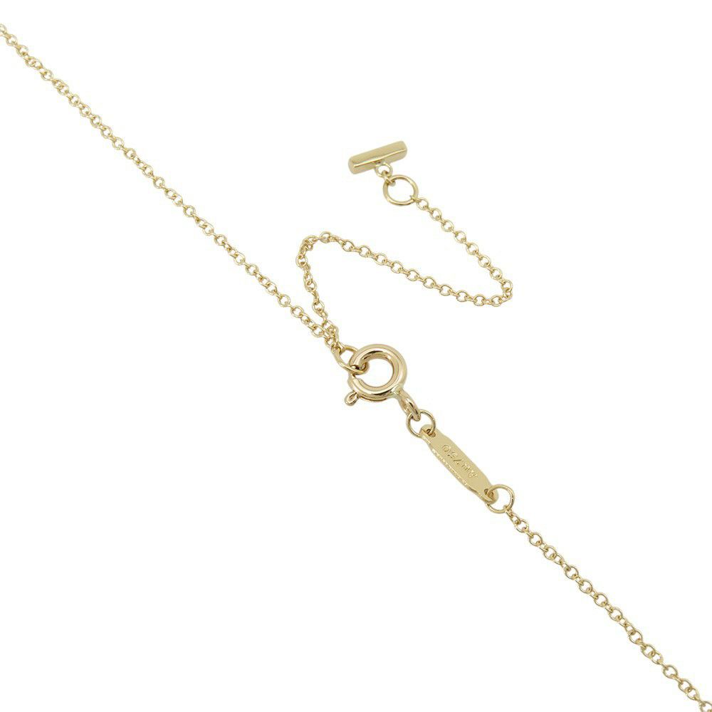 ティファニー ネックレス Tスマイル スマイル ペンダント ミニ K18YGイエローゴールド 60011679 ジュエリー