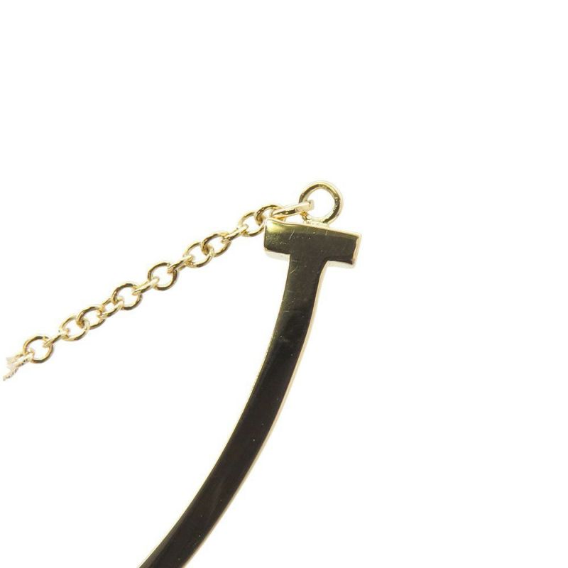 ティファニー ネックレス Tスマイル スマイル ペンダント ミニ K18YGイエローゴールド 60011679 ジュエリー