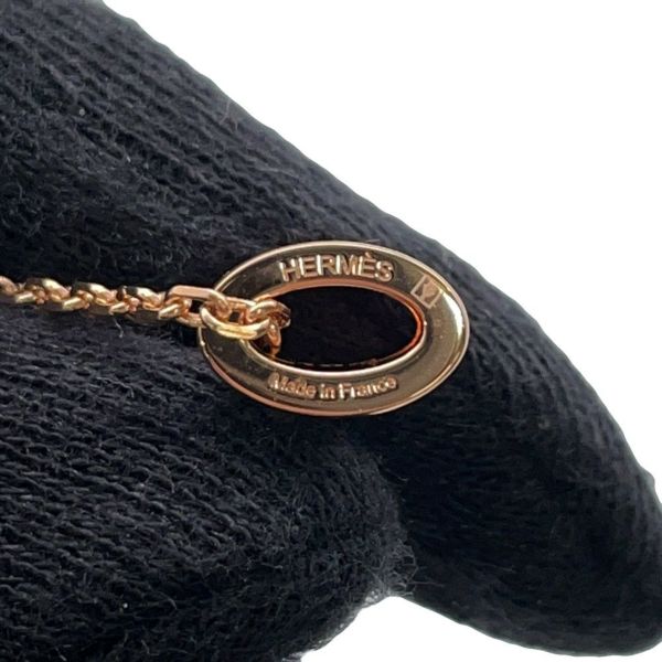 エルメス ネックレス ミニ・ポップアッシュ ピンク/ピンクゴールド金具 HERMES アクセサリー