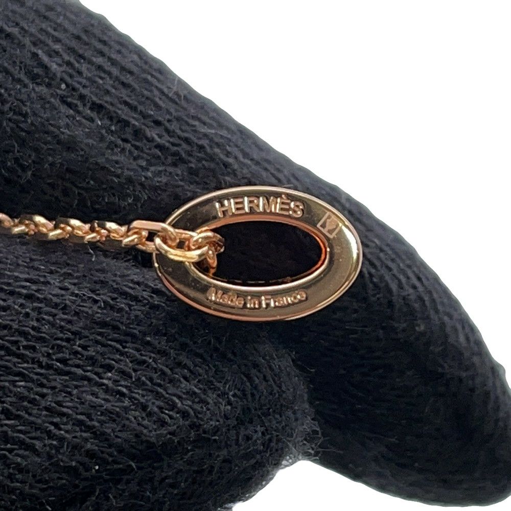 エルメス ネックレス ミニ・ポップアッシュ ピンク/ピンクゴールド金具 HERMES アクセサリー