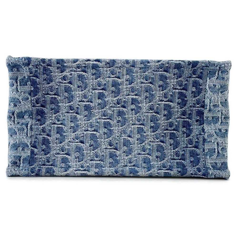 ディオール トートバッグ オブリーク ジャカード ブックトート デニム スモール M1265ZEGC_M49E トロッター