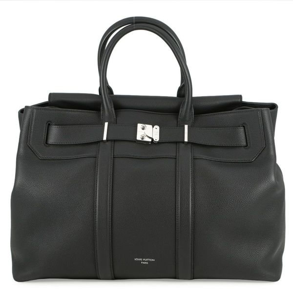 ルイヴィトン トートバッグ カーフレザー ジョルジュ・トートGM M23155 LOUIS VUITTON ヴィトン バッグ ブラック 黒 メンズ