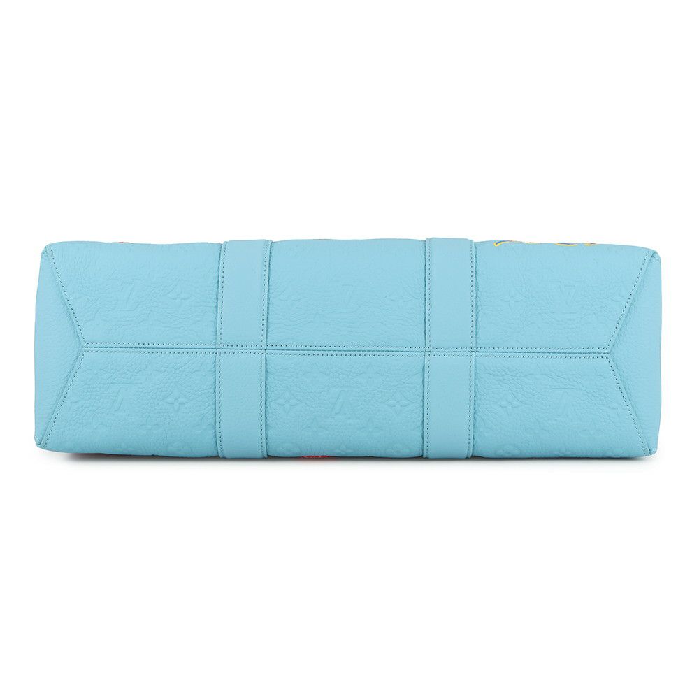 ルイヴィトン トートバッグ モノグラム・トリヨン LV x YK ウィークエンドトート M21717 草間彌生 コラボ ヴィトン バッグ