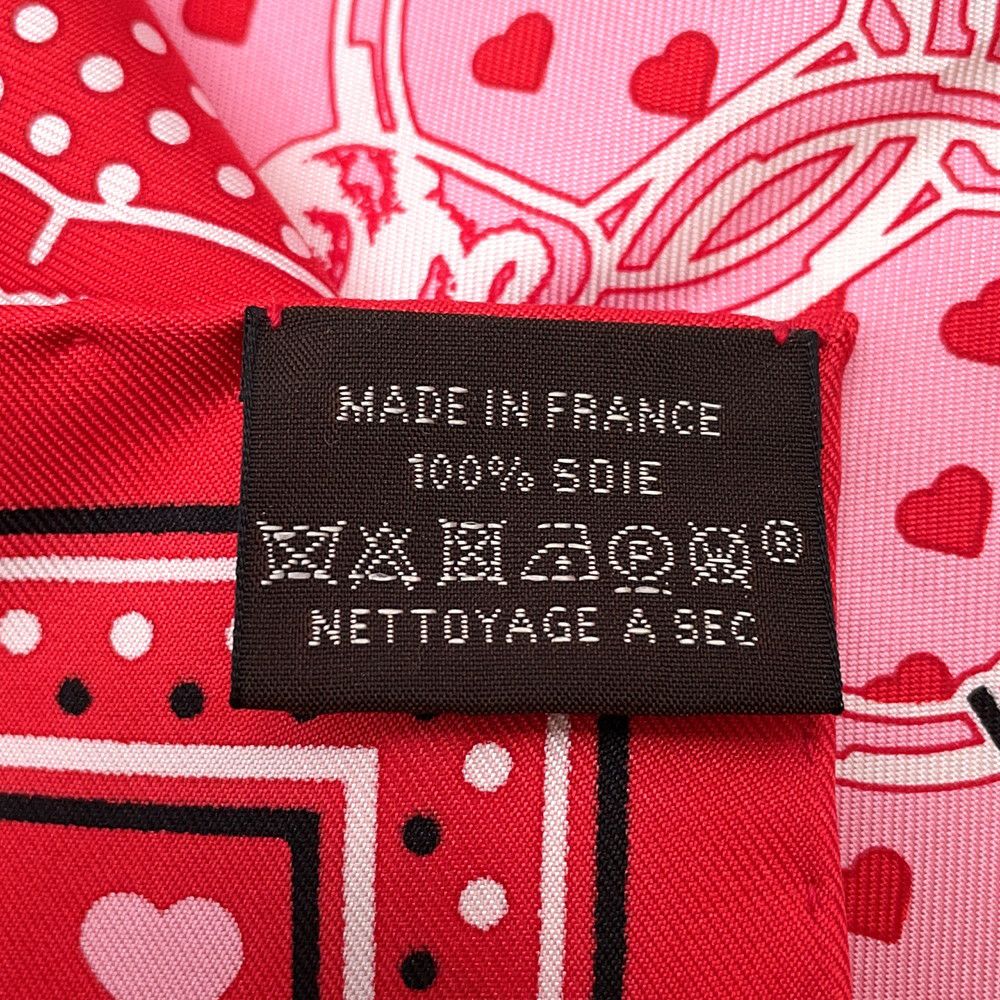 エルメス スカーフ カレ70 Grand Manege Bandana Love HERMES シルク 2019年春夏