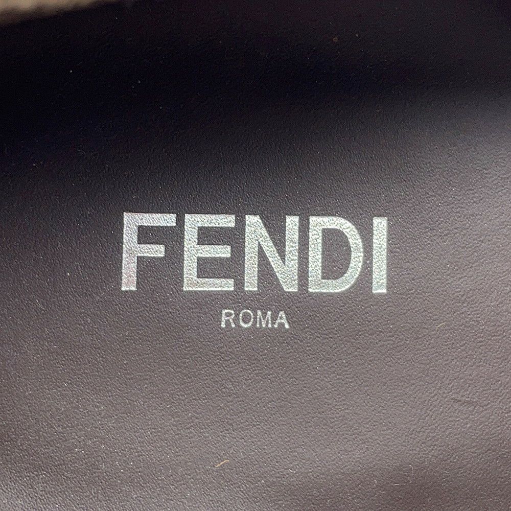 フェンディ ローファー スエード メンズサイズ7 7D1671 FENDI 靴