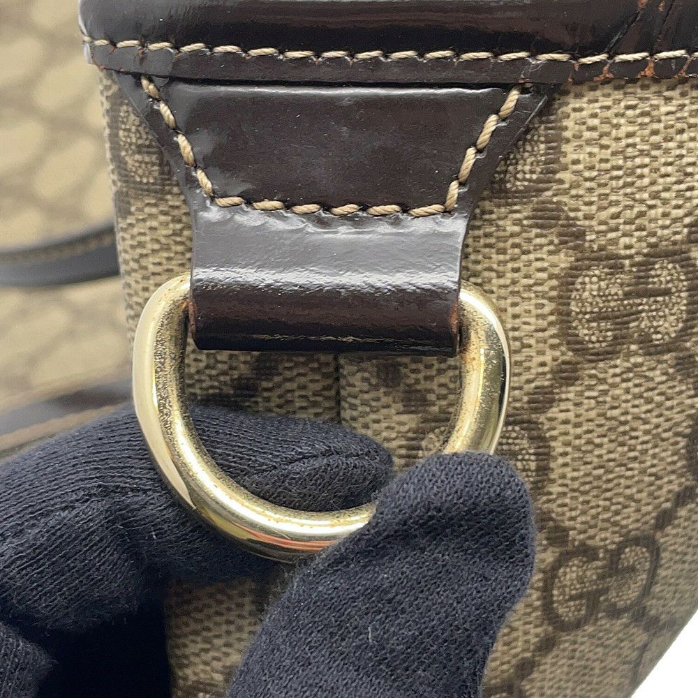 グッチ トートバッグ GGスプリーム/パテントレザー 197953 788203 GUCCI バッグ