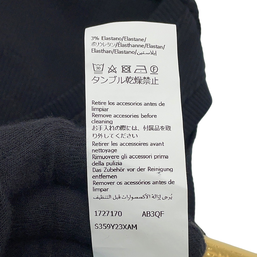 ロエベ タンクトップ コットン レディースサイズXS S359Y23XAM LOEWE 黒 トップス