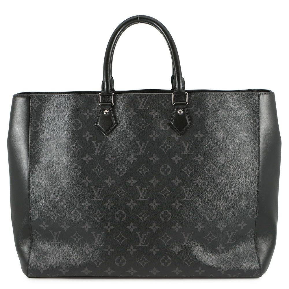 ルイヴィトン トートバッグ モノグラム・エクリプス グラン・サック M44733 LOUIS VUITTON 黒 ブラック