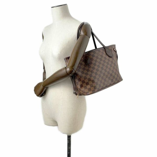 ルイヴィトン トートバッグ ダミエ・エベヌ ネヴァーフルPM N41359 LOUIS VUITTON ハンドバッグ