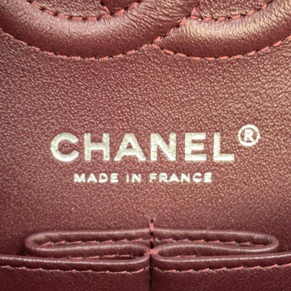 シャネル チェーンショルダーバッグ マトラッセ23 ココマーク ダブルチェーン ラムスキン A01113 CHANEL 黒