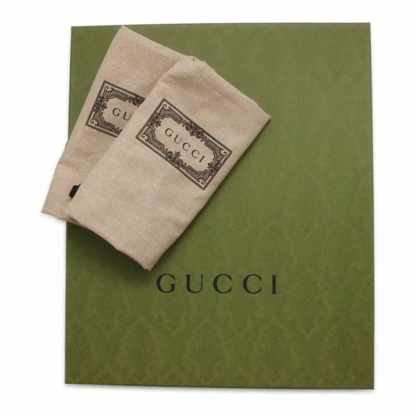 グッチ ブーツ ジャンボGG レースアップ アンクルブーツ キャンバス/レザー メンズサイズ9 680813 GUCCI 靴