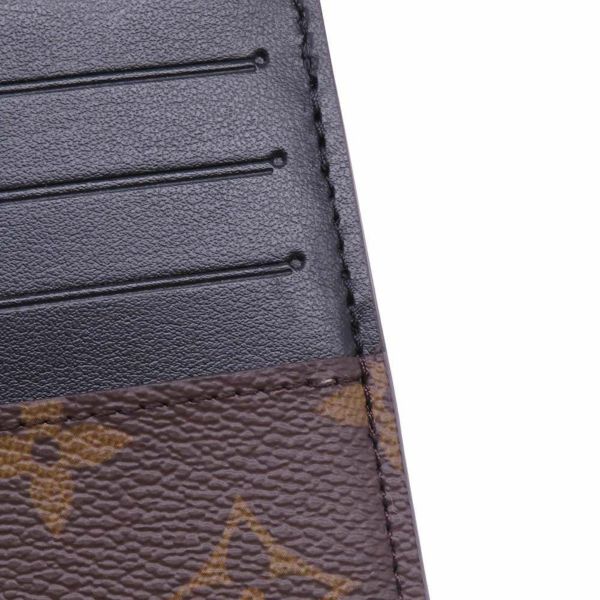 ルイヴィトン 財布 モノグラム・リバース スリムパース M80348 LOUIS VUITTON ヴィトン ブラック 黒