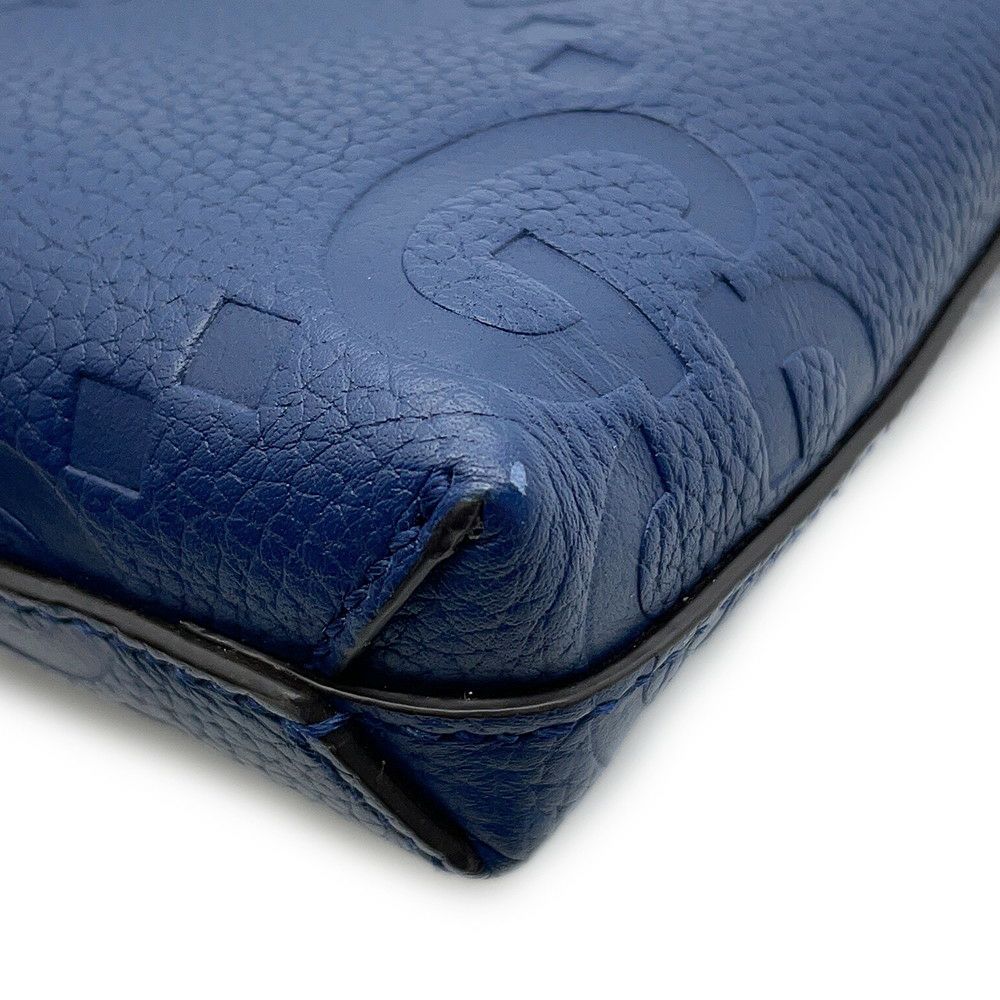 グッチ ショルダーバッグ ジャンボGG メッセンジャーバッグ スモール レザー 761747 GUCCI 2way クラッチバッグ