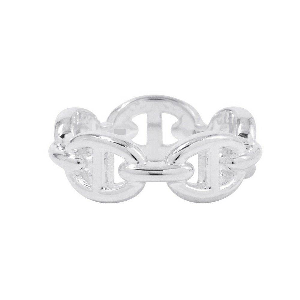 エルメス リング シェーヌダンクル アンシェネPM Enchainee SV925シルバー リングサイズ51 HERMES ジュエリー