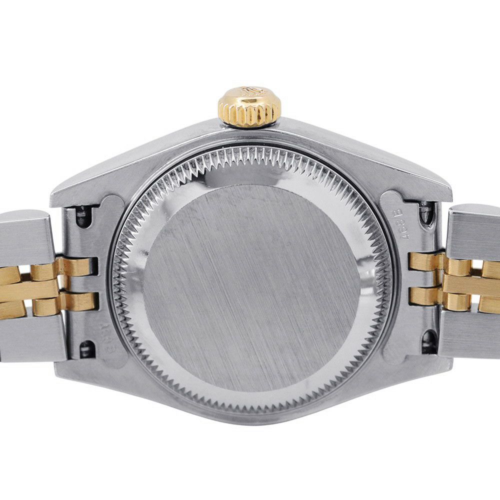 ロレックス デイトジャスト SS/K18YGイエローゴールド K番 79173 ROLEX 腕時計 シャンパン文字盤