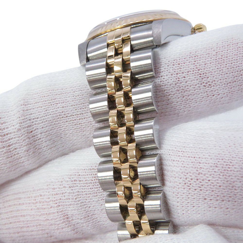 ロレックス デイトジャスト SS/K18YGイエローゴールド K番 79173 ROLEX 腕時計 シャンパン文字盤