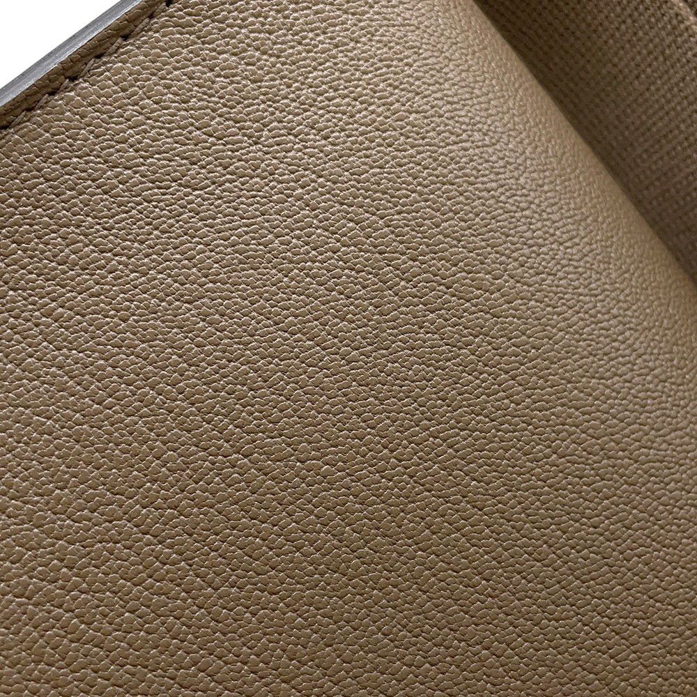 エルメス ショルダーバッグ ゲタ エトゥープ/ゴールド金具 シェブルミゾル B刻印 HERMES バッグ