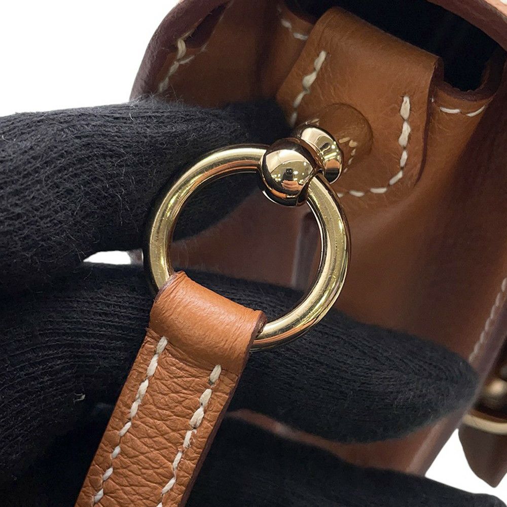 エルメス サック ロウリス ルリ ミニ ゴールド/ゴールド金具 エバーカラー K刻印 HERMES バッグ