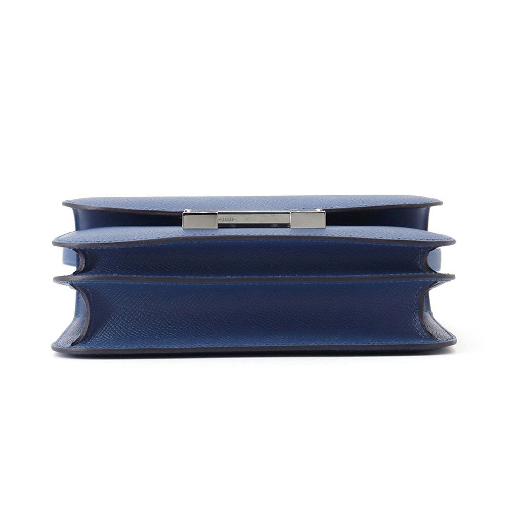 エルメス ミニ コンスタンス3 ミロワール ブルータイ/シルバー金具 エプソン K刻印