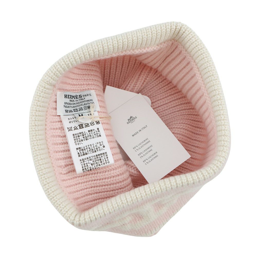 エルメス ニット帽 ヘヴン カシミヤ サイズＭ HERMES 帽子
