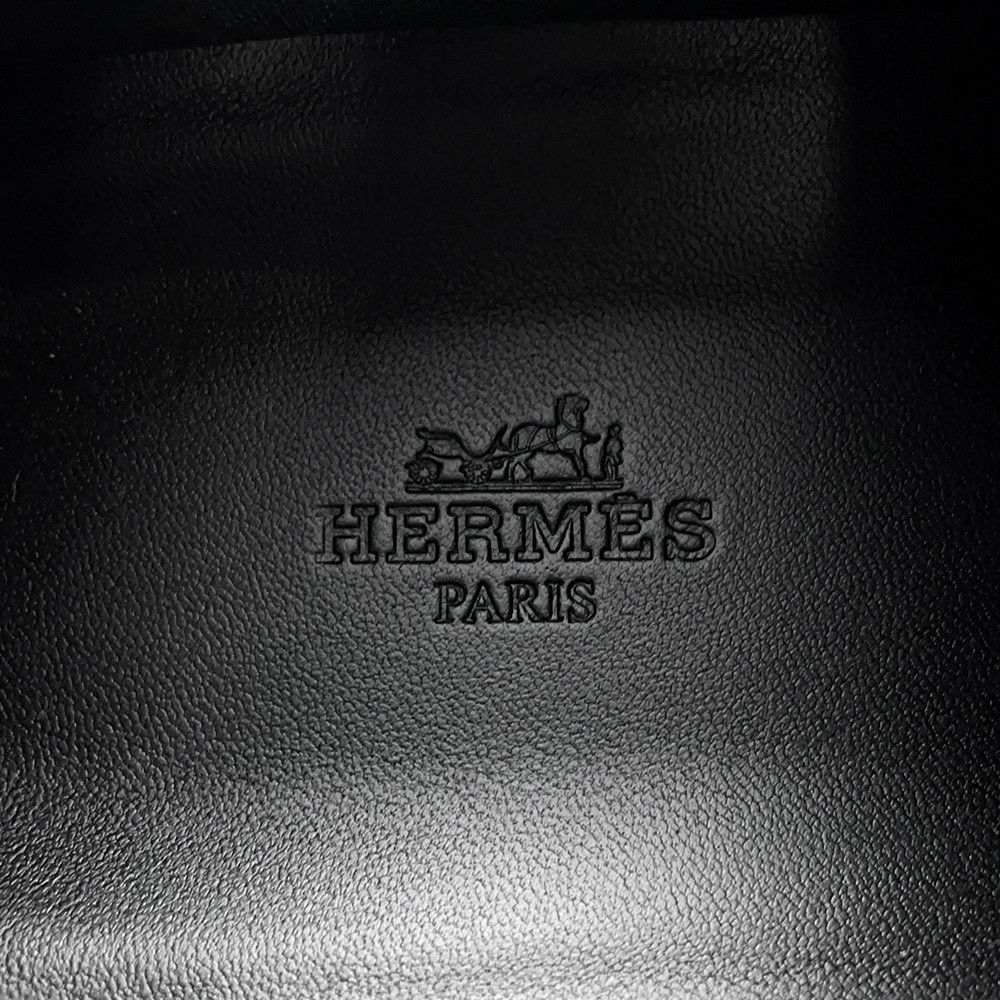 エルメス スニーカー バウンシング トワルアッシュ カーフレザー メンズ42 HERMES  靴