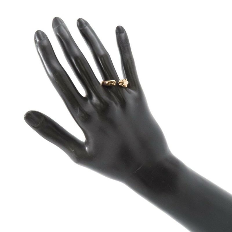 カルティエ リング パンテール ドゥ カルティエ SM スモール オニキス/ツァボライトガーネット 2P K18PG サイズ56 B4230000