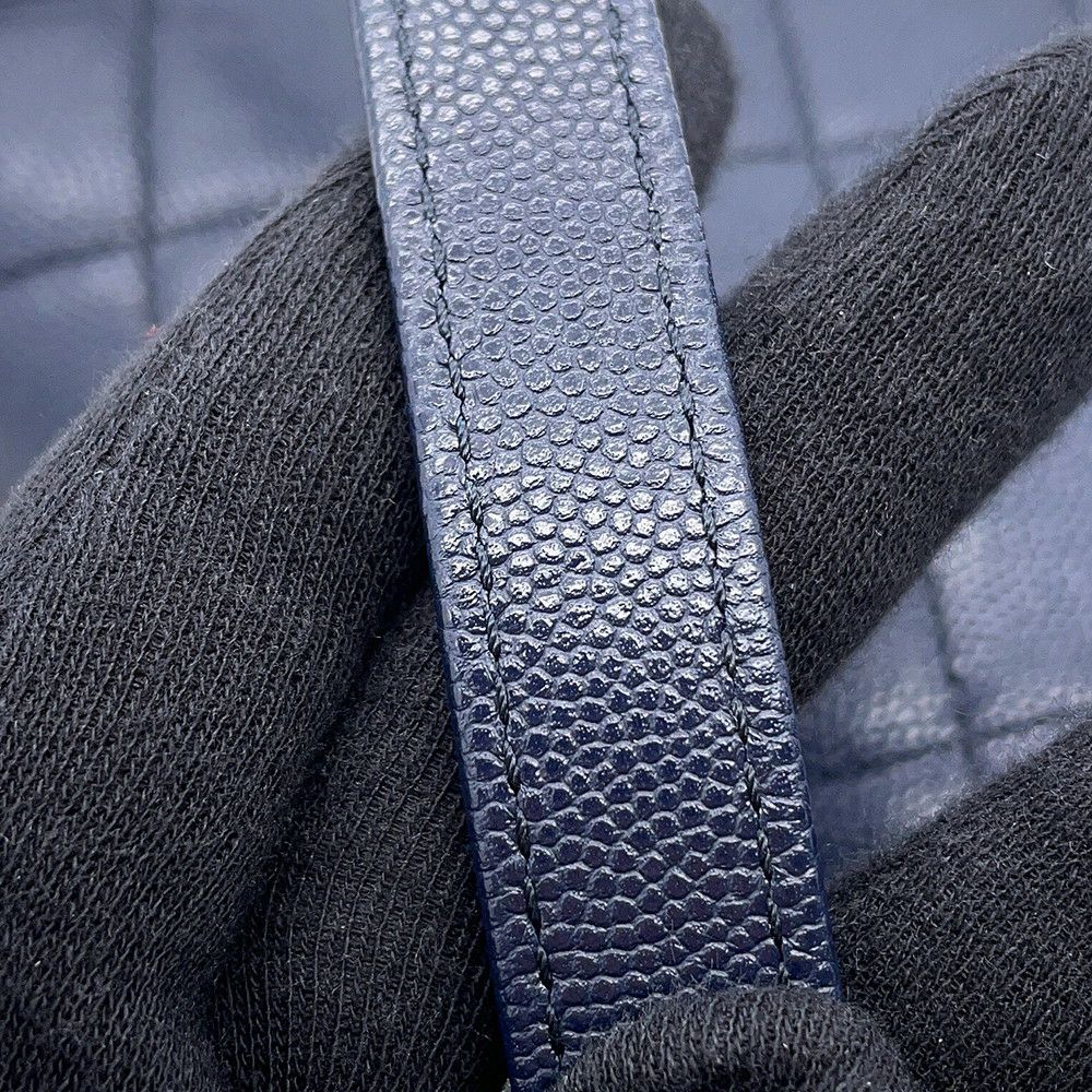 シャネル チェーンショルダーバッグ マトラッセ ココマーク キャビアスキン AS1977 CHANEL