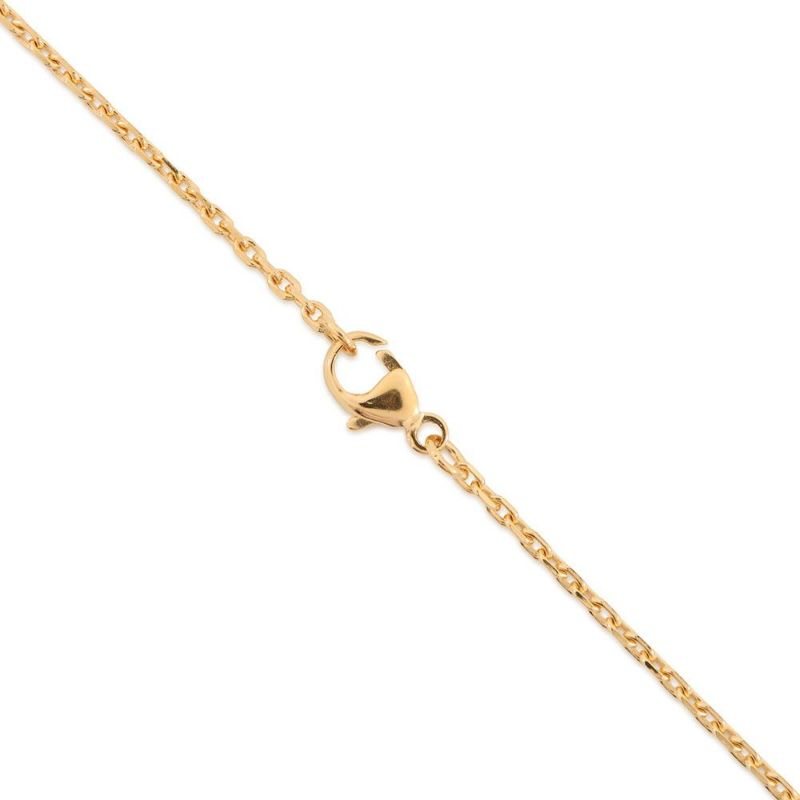 エルメス ネックレス ミニ・ポップアッシュ ロカバール マラバル ヴェール/ローズ/ゴールド金具 HERMES アクセサリー