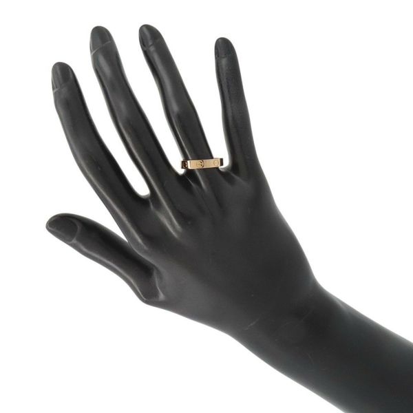 カルティエ リング ミニ ラブリング K18PGピンクゴールド スモールモデル リングサイズ52 B4085200 Cartier ジュエリー