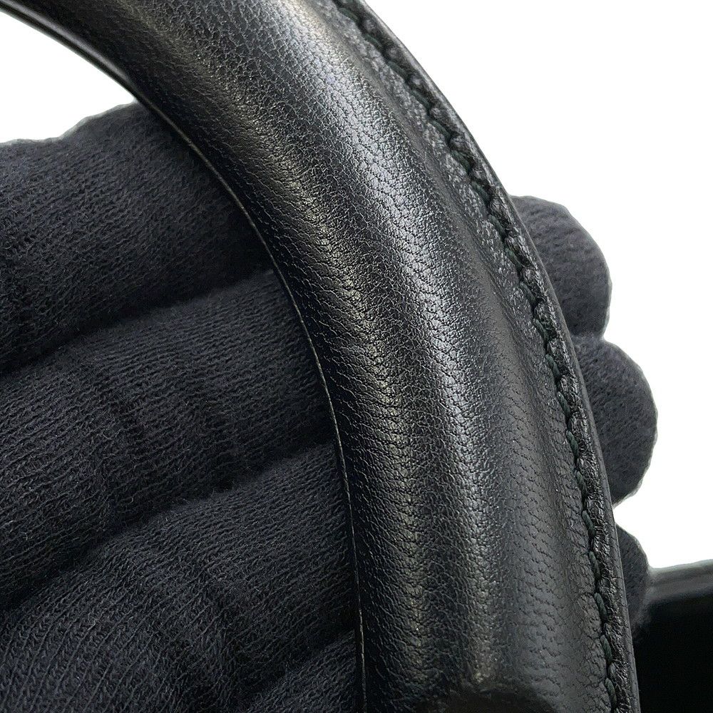 クリスチャン・ディオール ハンドバッグ レディディオール ミディアム ラムスキン CAL44551 Christian Dior 2way 黒