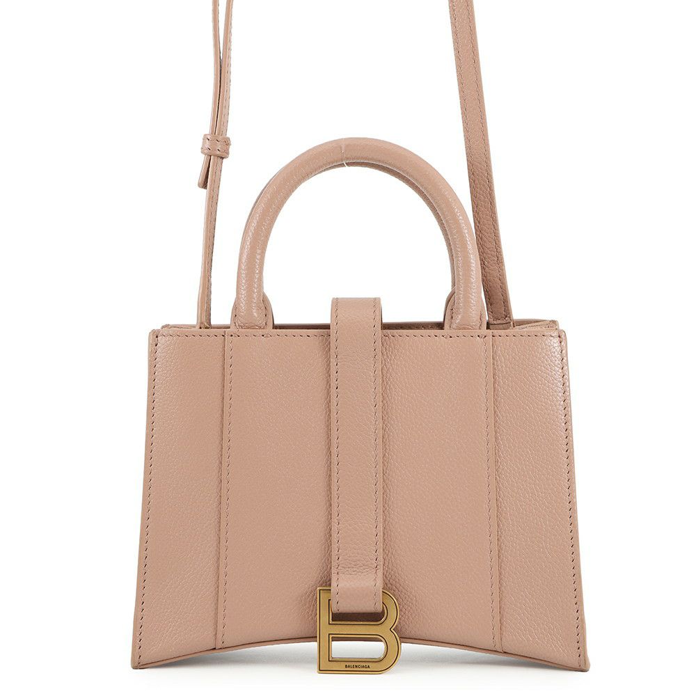 バレンシアガ ハンドバッグ アワーグラス レザー 640345 BALENCIAGA 2wayショルダーバッグ