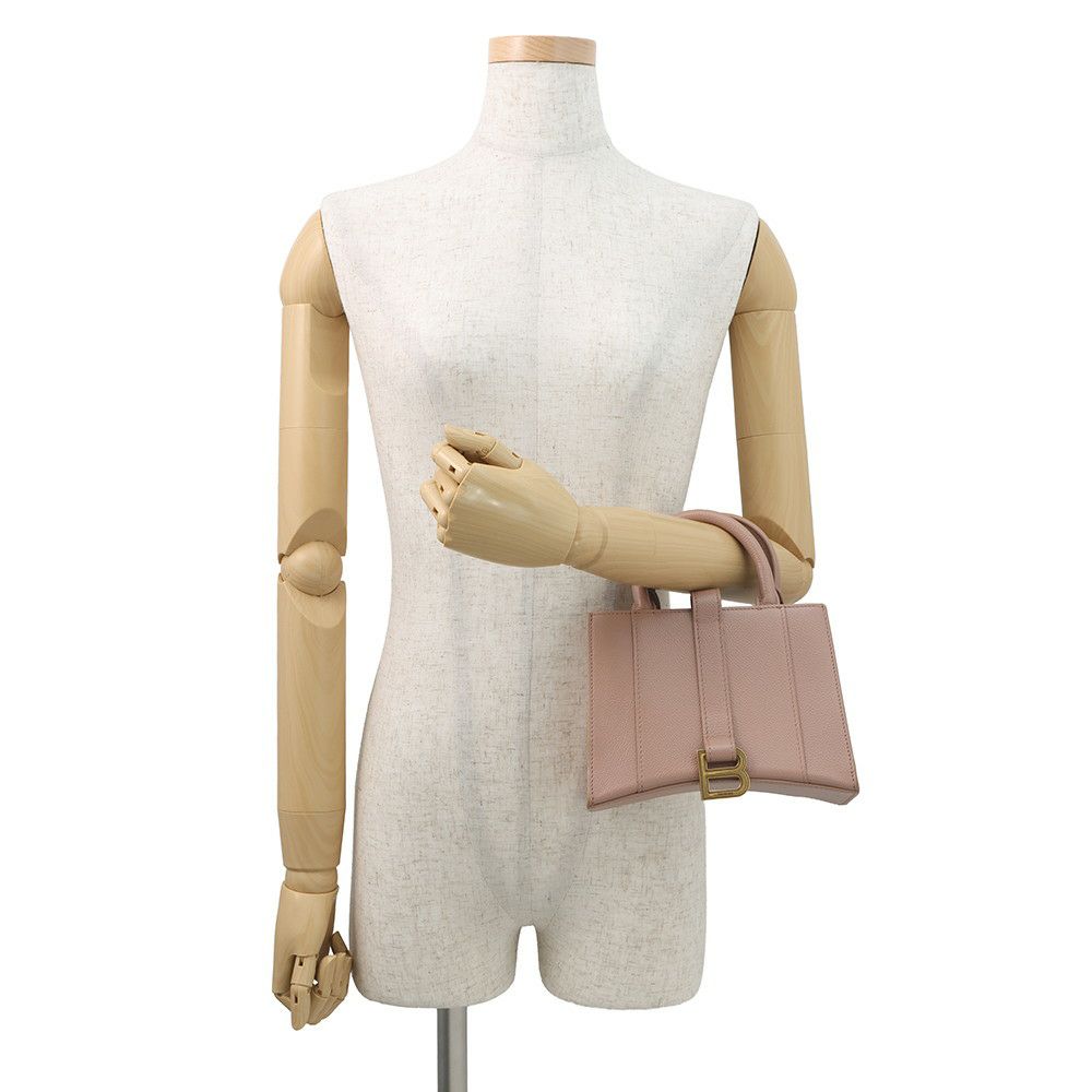 バレンシアガ ハンドバッグ アワーグラス レザー 640345 BALENCIAGA 2wayショルダーバッグ