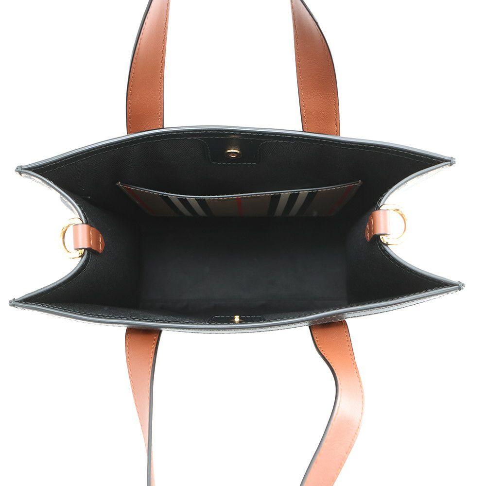 バーバリー トートバッグ アイコンストライプ PVC 8078433 BURBERRY 2way