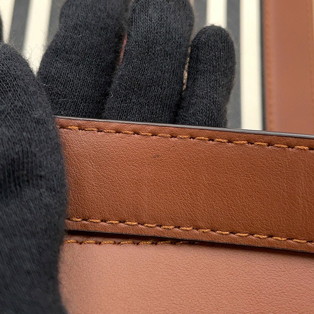 バーバリー トートバッグ アイコンストライプ ブックトート PVC 80730571 BURBERRY