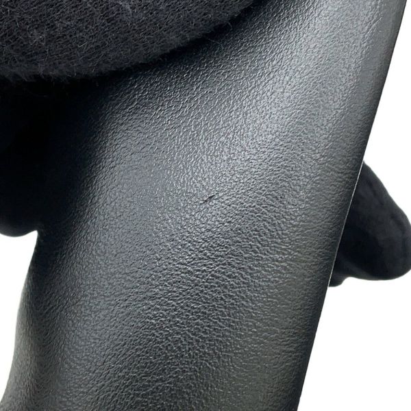 ミュウミュウ ショルダーバッグ ホーボーバッグ レザー 5BC155 MIUMIU 黒 ワンショルダー