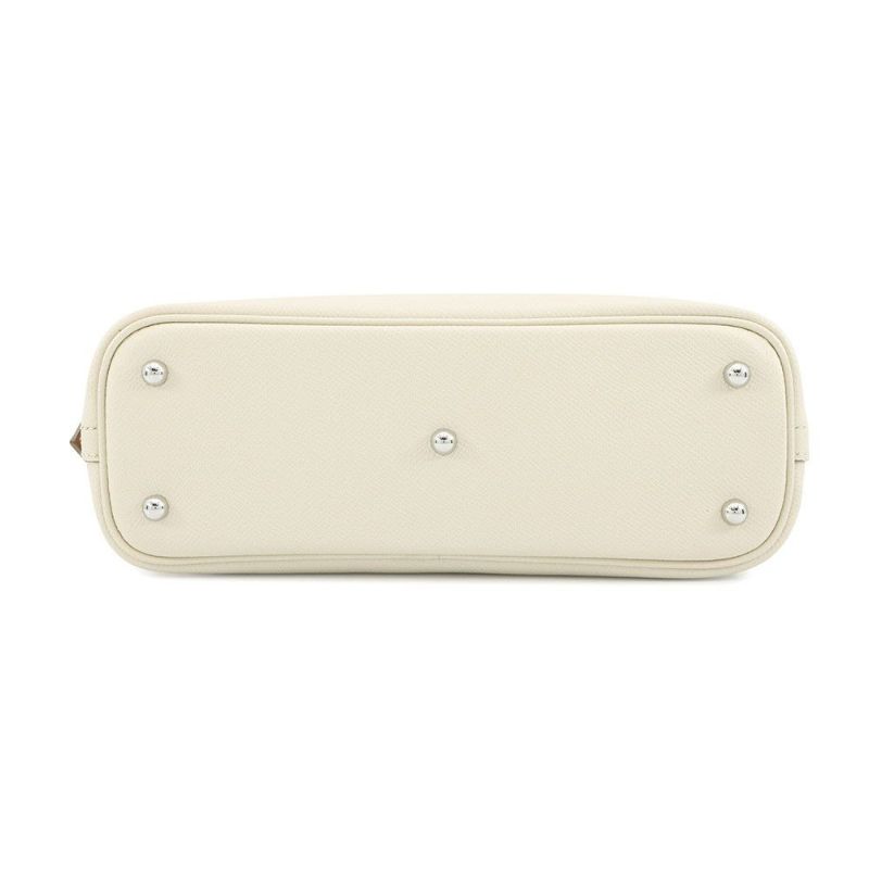 エルメス ボリード1923 25 トリコロール クレ/モーヴペール/ゴールド/シルバー金具 エプソン B刻印 2wayショルダー