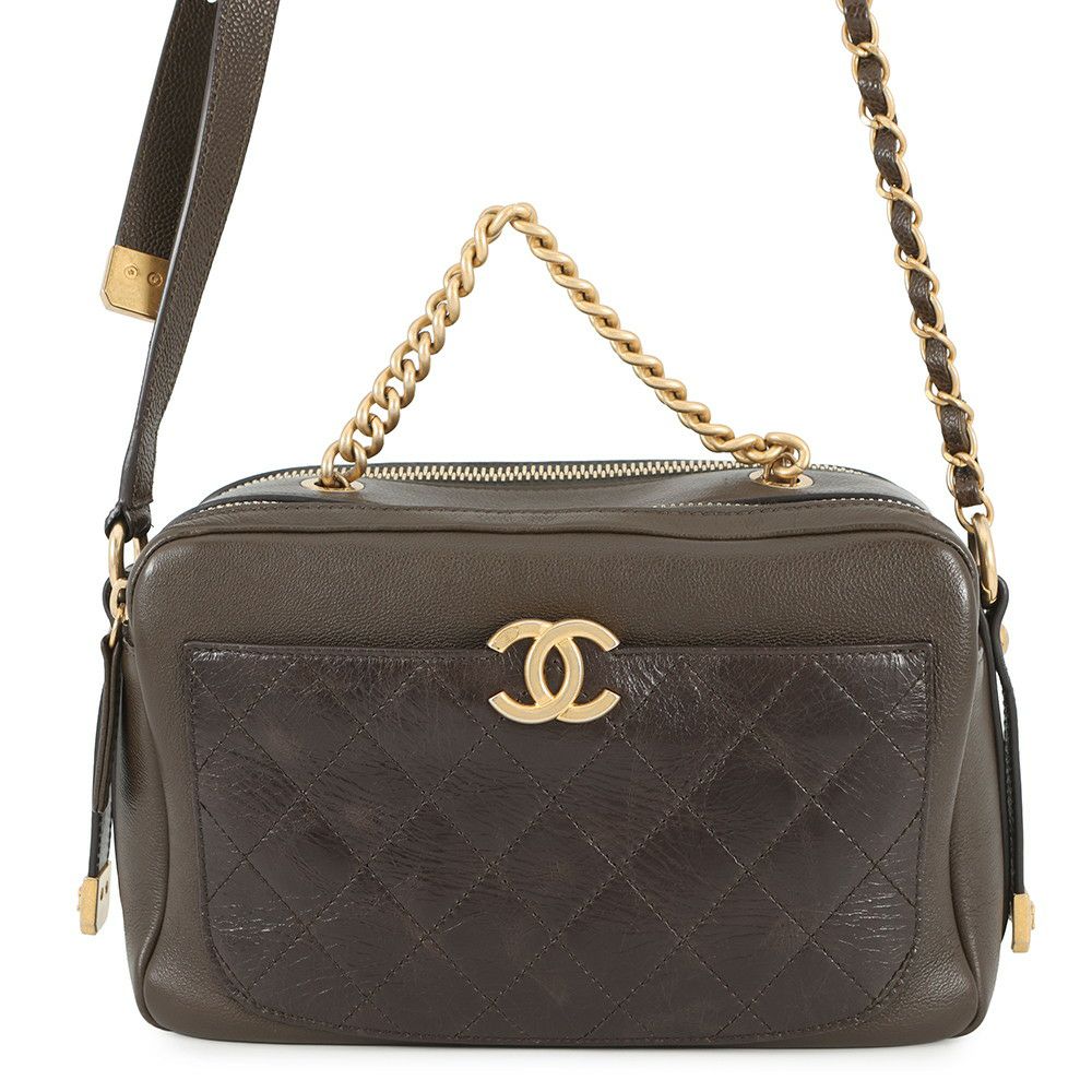 シャネル ショルダーバッグ ココマーク レザー CHANEL