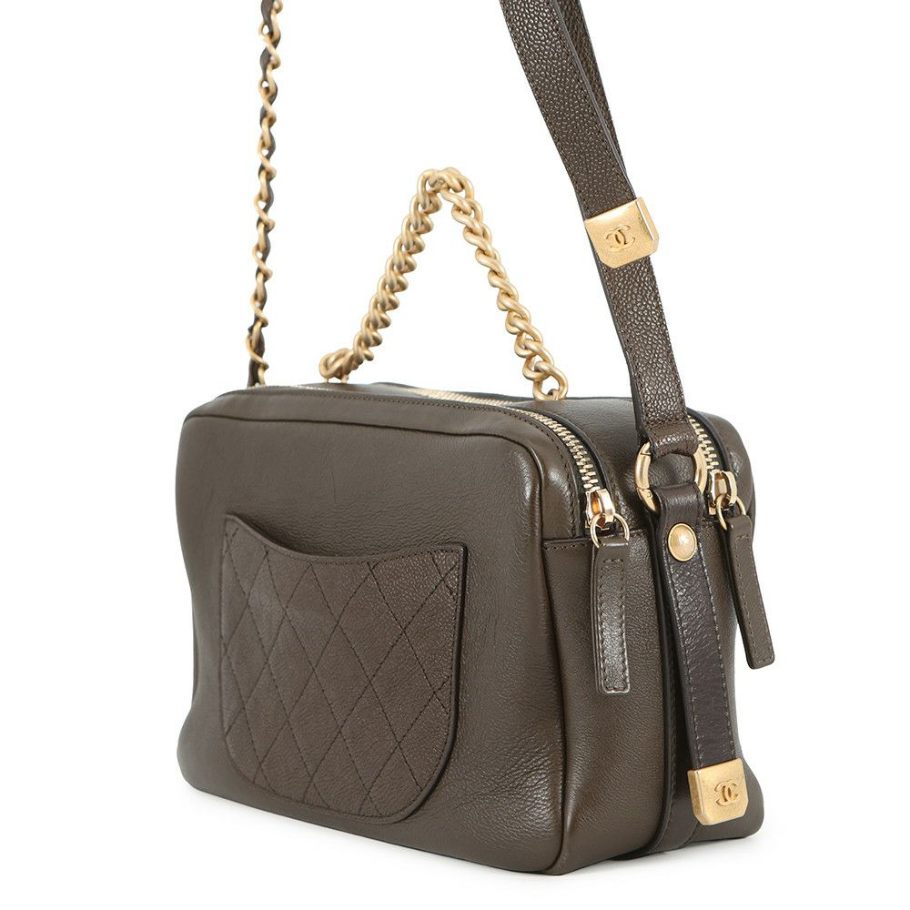 シャネル ショルダーバッグ ココマーク レザー CHANEL