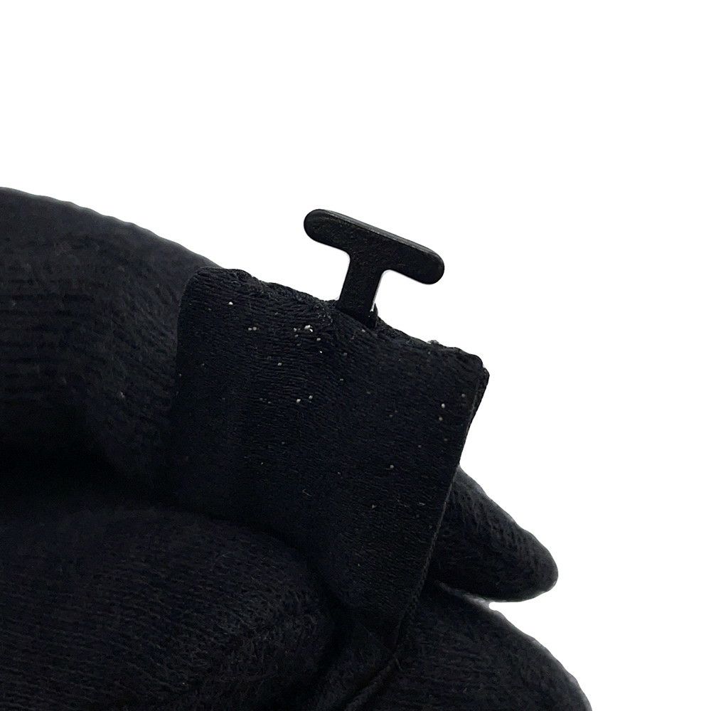 シャネル 蝶ネクタイ ココマーク リボン シルク CHANEL タイ 黒