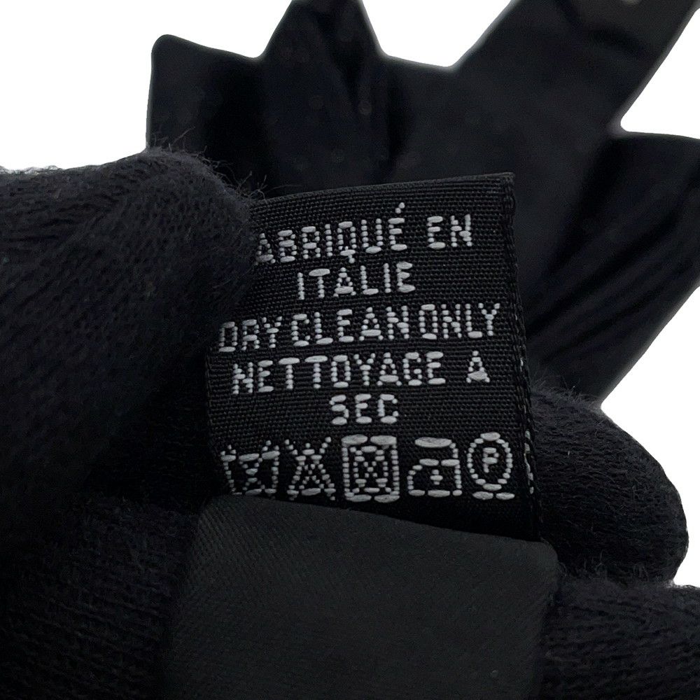 シャネル 蝶ネクタイ ココマーク リボン シルク CHANEL タイ 黒