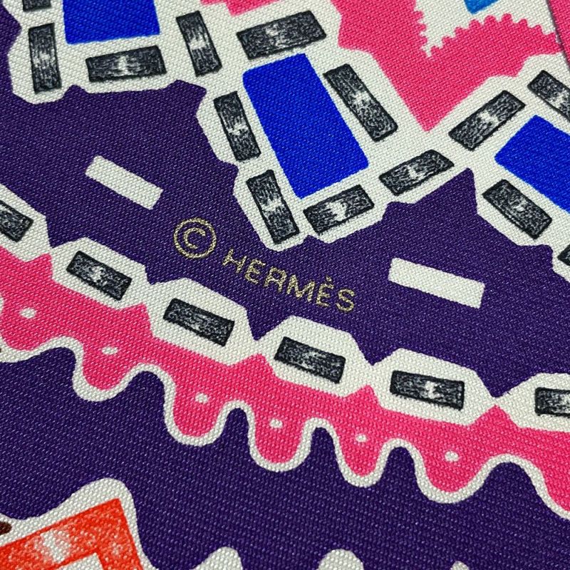 エルメス スカーフ カレ45 ガヴロッシュ オデュセウスを待ちながら ガヴロッシュ EN ATTENDANT ULYSSE HERMES シルク